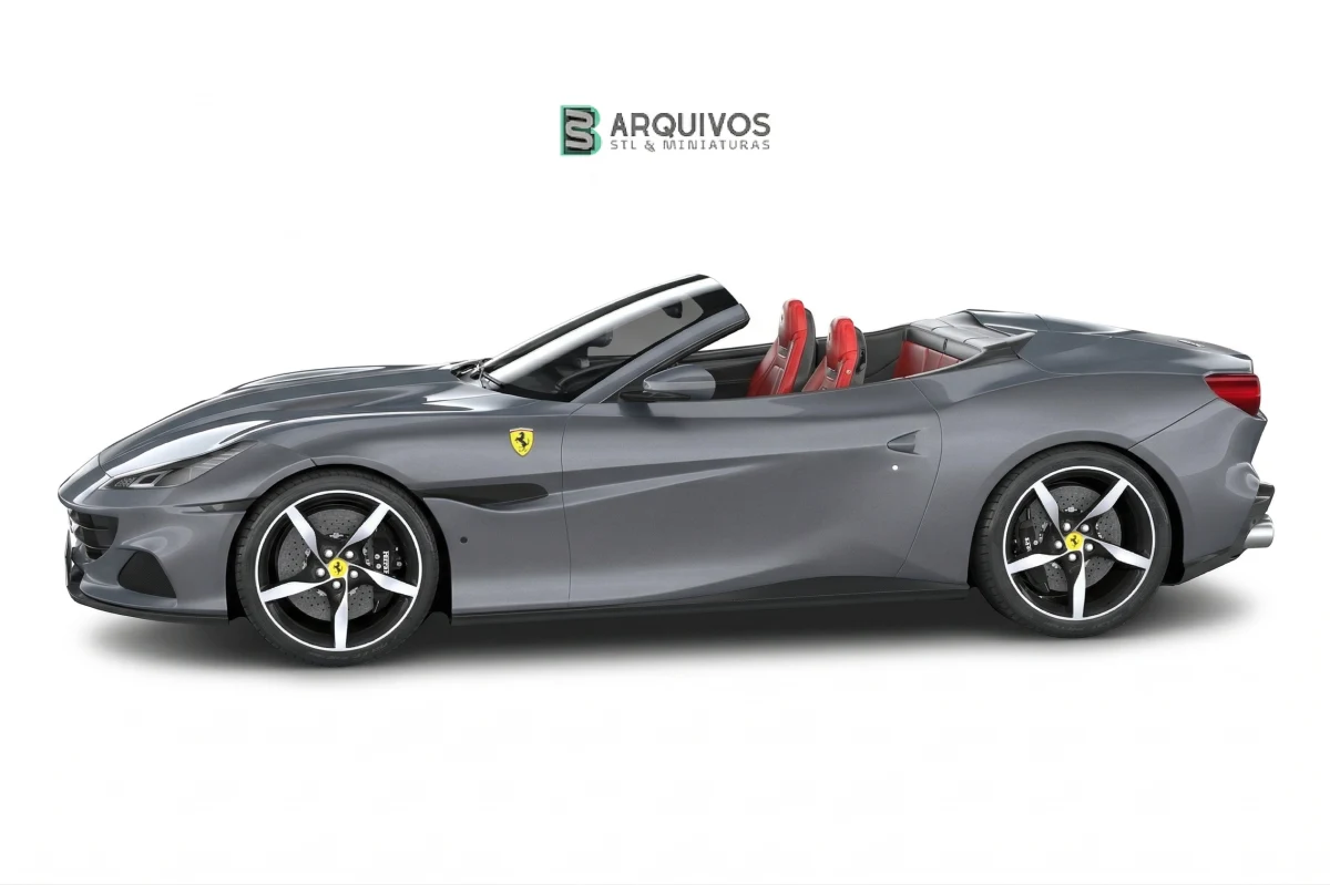 Modelo 3D STL - Ferrari Portofino M 2021 — foto 7